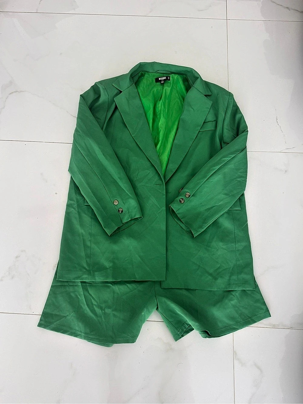Missguided Shorts and Oversized Blazer Set